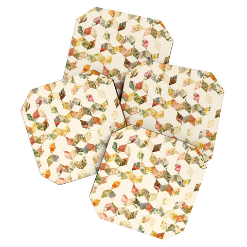 Florent Bodart Keziah Flowers Coaster Set