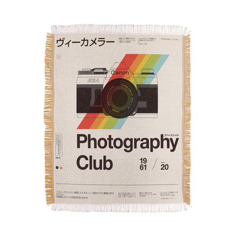 Florent Bodart Photography Club Throw Blanket