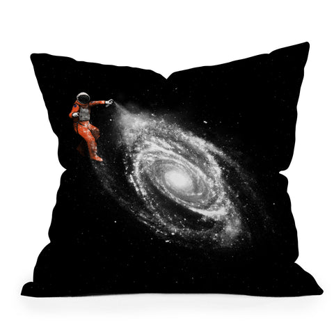 Florent Bodart Space Art Outdoor Throw Pillow