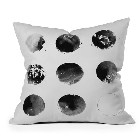 Florent Bodart Twelve Moons Outdoor Throw Pillow