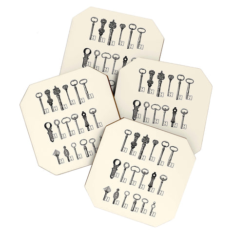 Florent Bodart Usb Keys Coaster Set