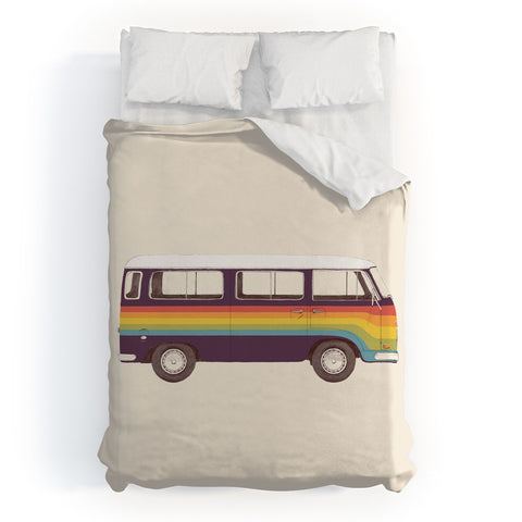 Florent Bodart Van Rainbow Vintage Duvet Cover
