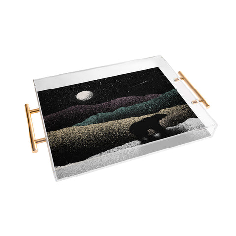 Florent Bodart Wandering Bear Acrylic Tray