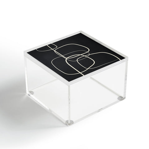 Flow Line Abstract Lines 01 Acrylic Box