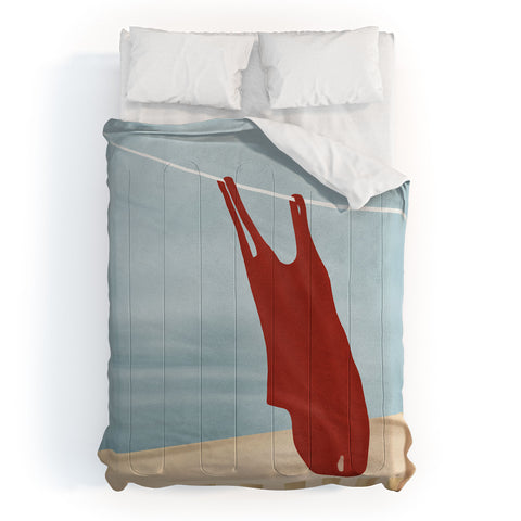 Flow Line Bathing Suit Comforter
