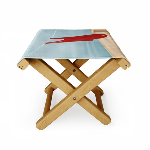 Flow Line Bathing Suit Folding Stool