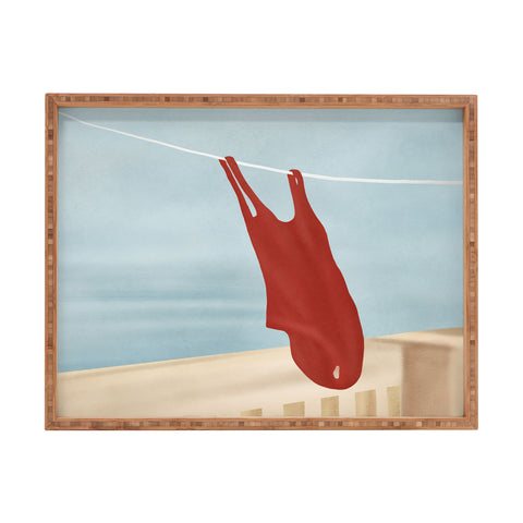 Flow Line Bathing Suit Rectangular Tray