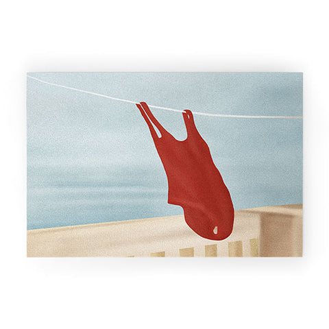 Flow Line Bathing Suit Welcome Mat