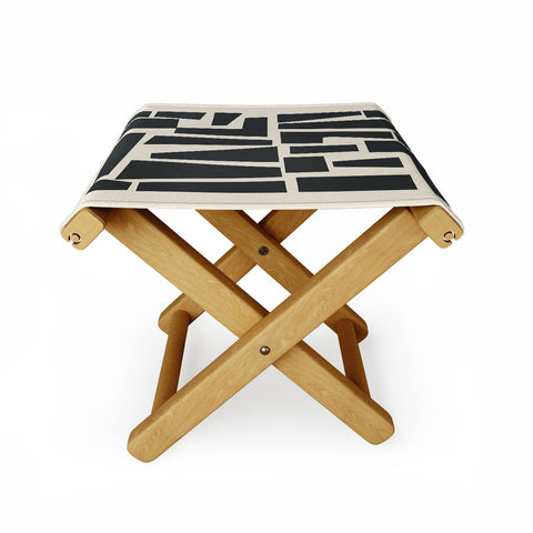 Flow Line Geometrical Play 1 Folding Stool