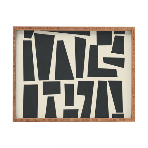 Flow Line Geometrical Play 1 Rectangular Tray