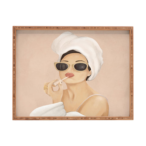 Flow Line Morning Routine Rectangular Tray