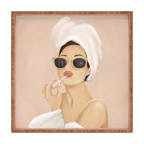 Flow Line Morning Routine Square Tray