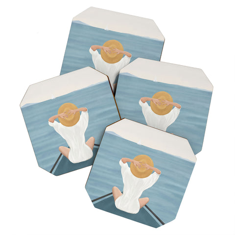 Flow Line Summer Vacation I Coaster Set