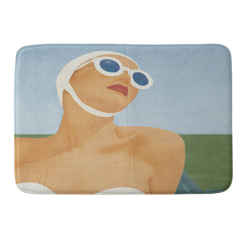 Flow Line Sunny I Memory Foam Bath Mat
