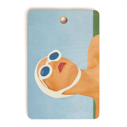 Flow Line Sunny I Cutting Board Rectangle