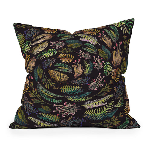 Francisco Fonseca circular nature 2 Outdoor Throw Pillow