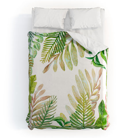 Francisco Fonseca circular nature Duvet Cover