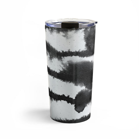 Francisco Fonseca watercolor black lines Travel Mug