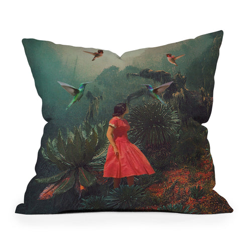 Frank Moth 20 Seconds before the Rain Outdoor Throw Pillow