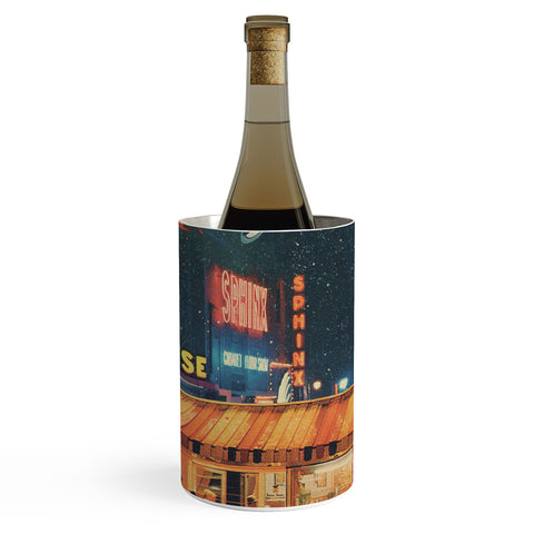 Frank Moth a Postcard from year 2347 Wine Chiller