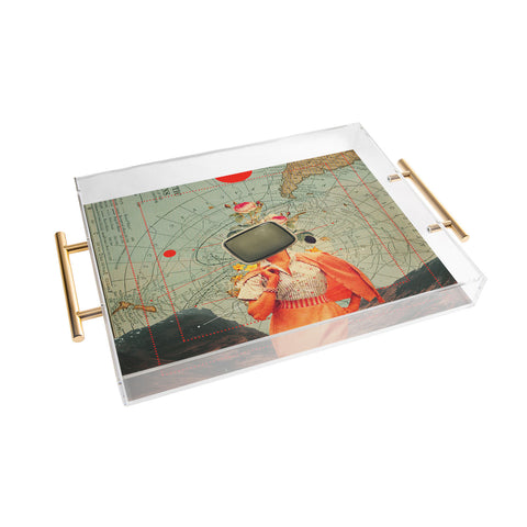 Frank Moth Antarctic Broadcast Acrylic Tray