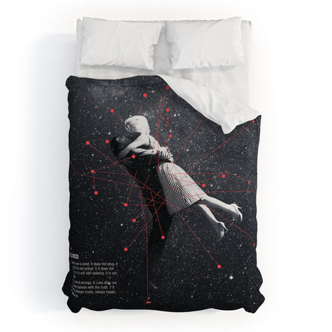 Frank Moth Beloved Duvet Cover