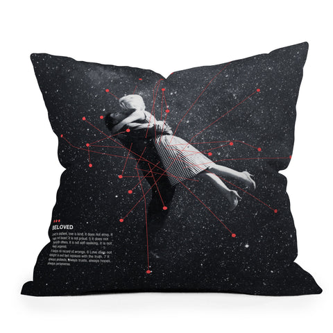 Frank Moth Beloved Outdoor Throw Pillow