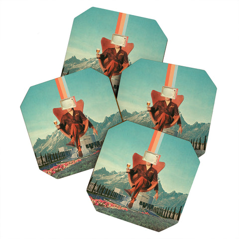 Frank Moth Enemy Coaster Set