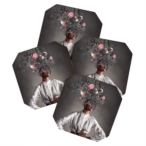 Frank Moth Eternal Grace Of Understanding Coaster Set