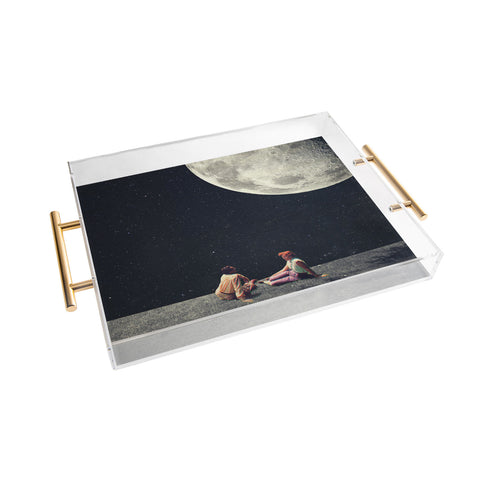 Frank Moth I Gave You the Moon Acrylic Tray