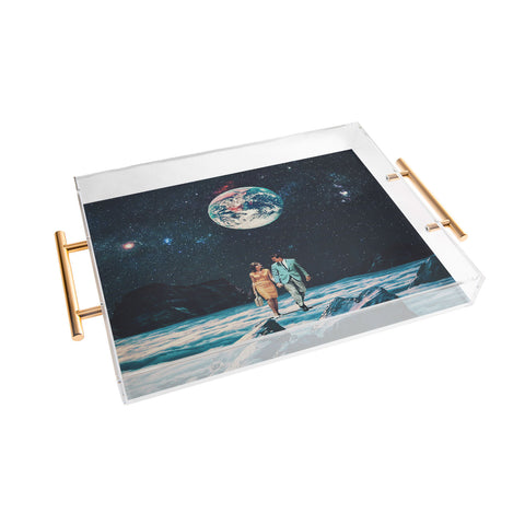 Frank Moth I promise You we will be Back Acrylic Tray