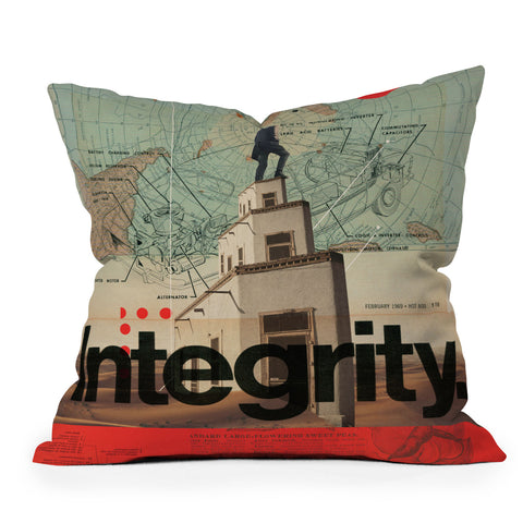 Frank Moth Integrity Outdoor Throw Pillow