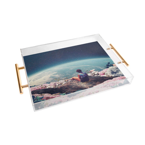 Frank Moth My World Blossomed Acrylic Tray