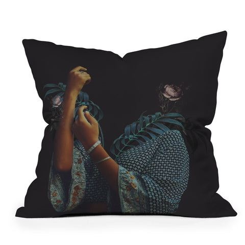 Frank Moth Seconds before Dawn Outdoor Throw Pillow