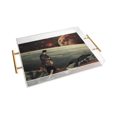 Frank Moth The Roses Came Acrylic Tray