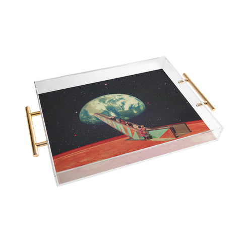 Frank Moth Time To Go Home Acrylic Tray