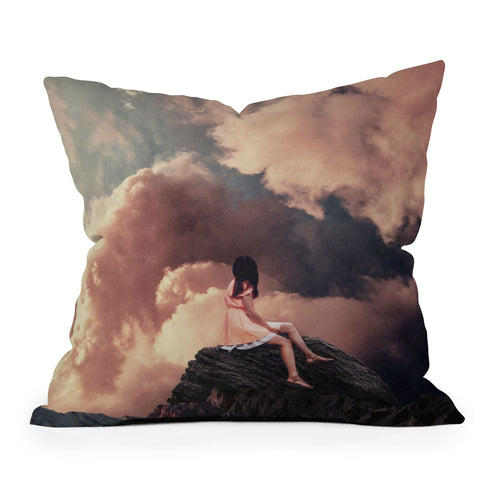 Frank Moth You Came From The Clouds Outdoor Throw Pillow