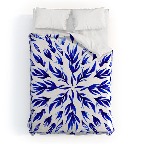 Gabi All Is Well Indigo Duvet Cover