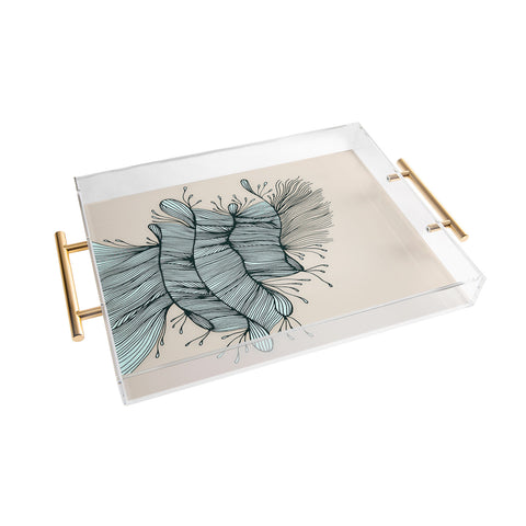 Gabi Birds Of A Feather 1 Acrylic Tray