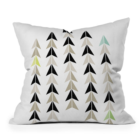 Gabi El Catrin Outdoor Throw Pillow