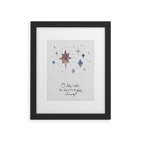 Gabi Holy Night Framed Art Print