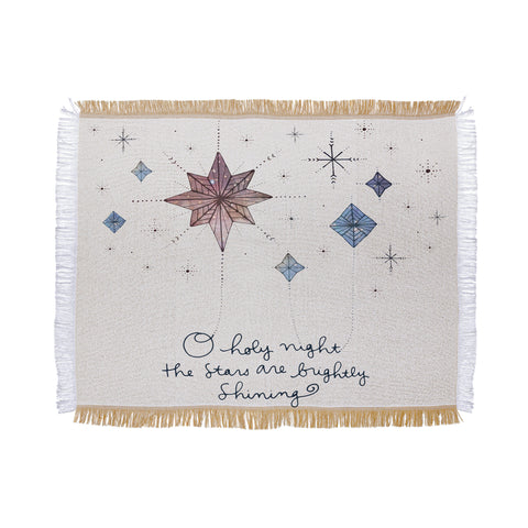 Gabi Holy Night Throw Blanket