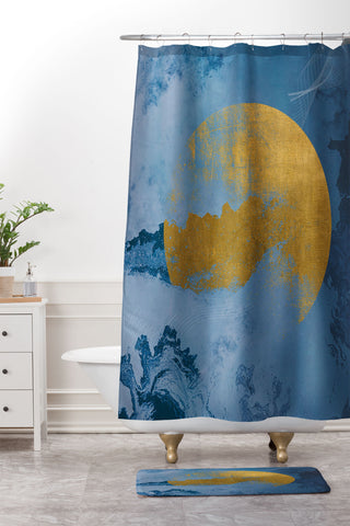 Gabi In Kind Shower Curtain And Mat