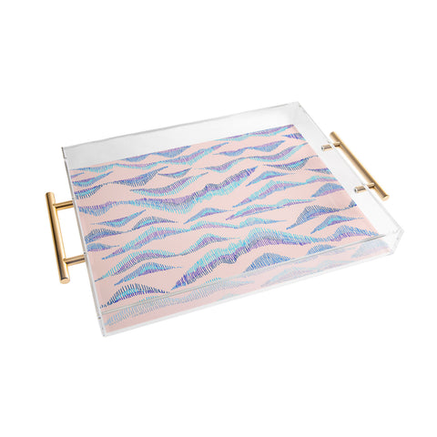 Gabi Peaks and Valleys II Acrylic Tray