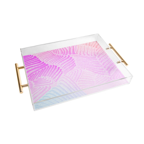 Gabi Seashells Acrylic Tray