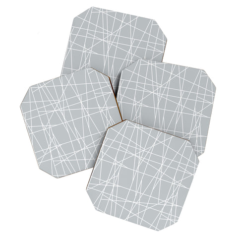 Gabriela Fuente Architecture silver Coaster Set
