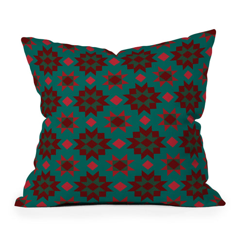 Gabriela Fuente Art Natale Outdoor Throw Pillow