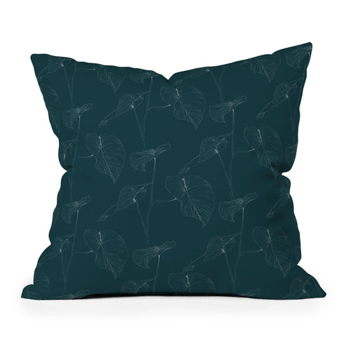 Gabriela Fuente Atlantic Outdoor Throw Pillow