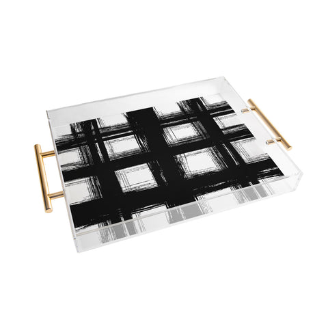 Gabriela Fuente Brush check Acrylic Tray