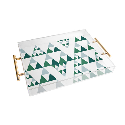Gabriela Fuente Christmas Chic Acrylic Tray